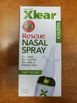 Xlear Rescue Nasal Spray W/ Xylitol All-natural 1.5OZ (exp 5/31/26) F5A New. Price: $9.50.