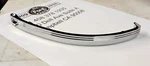 1942 48 Ford Speaker Grille Chrome Dash Center Strip Trim Original 21A-7004402 New. Price: $55.00.