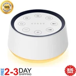 Brown Noise Machine With 30 Soothing Sounds 12 Colors Night Light White. Price: $28.99.