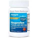Amazon Basic Care Ibuprofen Tablets 200 Mg, Pain Reliever/fever Reducer New. Price: $44.99.