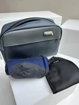 Tumi X Delta Amenities Bag With Socks And Eye Sleep Mask Travel New. Price: $18.00.