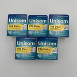 Lot Of Unisom Pm Pain Acetaminophen & Diphenhydramine 15 Tablets Each Box New. Price: $64.99.