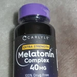 Carlyle Melatonin Complex 40MG Fast Dissolve Tablets 150 Count Non-gmo New. Price: $14.99.