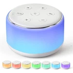 White Noise Sound Machine With Night Light For Baby Sleep And Travel. Price: $28.61.