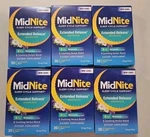 Lot Of Midnite Sleep Cycle 6MG Melatonin Extended Release 30 Tablets New!. Price: $34.95.