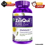 Vicks Zzzquil Pure Zzzs Sleep Aid Gummies, Melatonin, 2 Mg, 110 Count New. Price: $28.99.