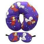 Vintage Handmade Halloween Casper Wendy Fabric Neck Pillow Face Sleep Mask Kids Pre-owned. Price: $23.99.