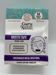 Guru Nanda Hypoallergenic Mouth Tape, 60 Pack, Skin Friendly, Travel Case New. Price: $12.75.