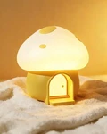 Auroranitebeam Kids Nursery Night Light, Kawaii Bunny Mushroom Small, Yellow New. Price: $31.48.