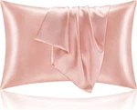 Bedelite Satin Pillowcase For Hair And Skin, Super Soft Cooling Similar To New. Price: $10.40.