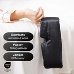 Greenleaf Elysium Luxury Silk Sleep Mask - Midnight Black New. Price: $45.99.