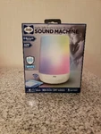 Sealy Night Light & White Noise Therapy Sound Machine Bluetooth App Control C2 New. Price: $12.12.