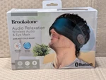 Brookstone Audio Relaxation Wireless & Eye Mask Hot/cold Insert Nib New. Price: $42.00.