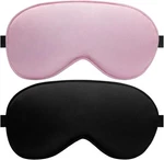 Silk Mask 2 Pack Eye For Sleeping, Adjustable Strap, 100% Blac New. Price: $16.35.