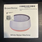 Brownnoise Machine Sound Therapy For Home, Office, Travel - White, New. Price: $26.74.