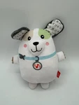 Fisher Price Calming Vibes Puppy Soother Plush Sound Machine Vibration Musical Used. Price: $24.95.
