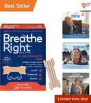 Comfortable Fit Extra Strength Tan Nasal Strips 26CT Snoring & Congestion New. Price: $23.91.