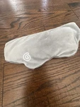 Gravity Weighted Sleep Mask Eye Micro-plush Glass Beads Adjustable Strap Pre-owned. Price: $16.00.