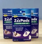 3 Pack Zzzpads Lavender & Chamomile Scented Sleep-aid Refill Vicks 18 Count New. Price: $14.50.