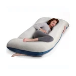 Cauzyart Pregnancy Maternity Pillows For Sleeping 55 Inches U-shape Full Body... New. Price: $57.07.