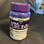Vicks Zzzquil Pure Zzzs Melatonin + Chamomile & Lavender 60 Gummies New. Price: $24.99.