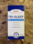 Gnc Tri-sleep, Triple-layer Technology, 60 Caplets, Exp 05/2026 New. Price: $38.97.