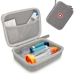 Klawdsky Hard Travel Case For Asthma Inhaler, 7.8 X 6.2 2.4 Inches, Gray New. Price: $14.76.