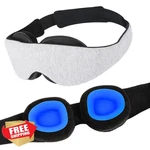Nsoner Grayish-white Sleep Mask Dry Eyes New. Price: $40.99.