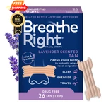Breathe Right Nasal Strips Lavender Scent, 26 Count (pack Of 1), New. Price: $26.99.