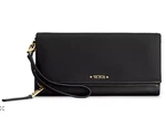 Tumi Voyageur Slg Travel Wallet Wristlet Black /gold Hardware Nwt In Gift Box New. Price: $189.00.