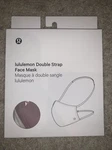 Lululemon Face Mask Double Strap Vintage Mauve- Brand New!. Price: $13.99.