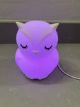 Led Night Light For Kids Cute Sleepy Owl Bedside Lamps - Convenient Readi... Used. Price: $9.00.