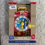 Fisher-price Box Teaching Clock Musical Toy Plays Classic Tunes Works New. Price: $55.00.