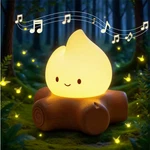 Campfire Night Lights With White Noise Creative Room Decoration Atmosphere Led New. Price: $18.50.