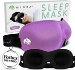 Nidra Contoured Sleep Mask Zero Pressure Fit, Light Blocking - Small Purple New. Price: $29.99.