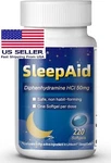 Aid, Diphenhydramine Hcl 50MG, 220 Softgels Fall Asleep Faster New. Price: $17.24.