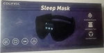Colifrsc Black 3D Sleep Mask Memory Foam Adjustable Strap New In Box. Price: $14.99.