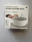 Sharper Image Soother Revo White Noise Machine 6 Timer Portable New. Price: $21.99.