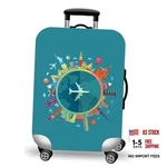 Wujiaoniao Travel Cover M (for 22--24 Inch Luggage) A15 Go New. Price: $48.04.