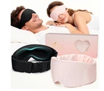 Azang Sleep Pack Set Black Pink Blue Purple Comfortable Eye Masks 4 Colors New. Price: $15.00.