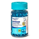Equate Sleep Aid Softgels Maximum Strength 100 Count Ships Worldwide New. Price: $15.99.
