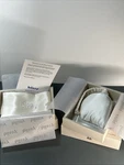2X Blissy Momme 22 Standard White Mulberry Silk Pillowcase + Face Mask New In Bx. Price: $63.99.