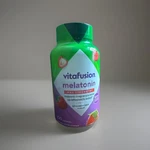 Vitafusion Melatonin Sleep Max Strength 10MG. Gummies, Strawberry 100 Count New. Price: $13.99.