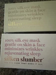 Pair Of New Silken Slumber 100% Blush Color Eye Mask &travel Bag. Price: $35.00.