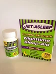 2 Pack Jet-asleep Double Strength Nighttime Sleep-aid 100COUNT New. Price: $13.39.
