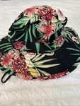 Obey Woman Hat, Tropical Theme With Chin Strap, Perfect For Summer Pre-owned. Price: $15.00.