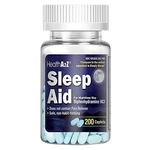 HEALTHA2Z Sleep Aid 200 Caplets Diphenhydramine Hcl 25MG Regular New. Price: $14.49.