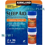 Kirkland Signature Sleep Aid 192 Tablets 20MG 08/2027 Or Later New. Price: $17.99.