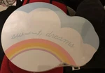 Womens Sweet Dreams Kit Cloud Eye Mask & Socks Decorative Tin-new Box. Price: $23.50.