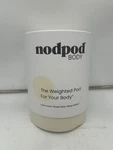Nodpod Body 6.5LB Compact Weighted Blanket Perfect For Relaxation Lounging Bone New. Price: $44.99.
